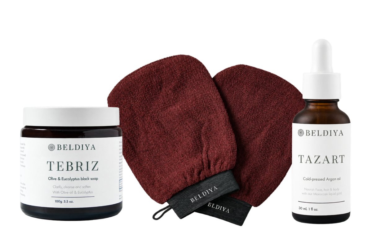 Hammam glow ritual kit