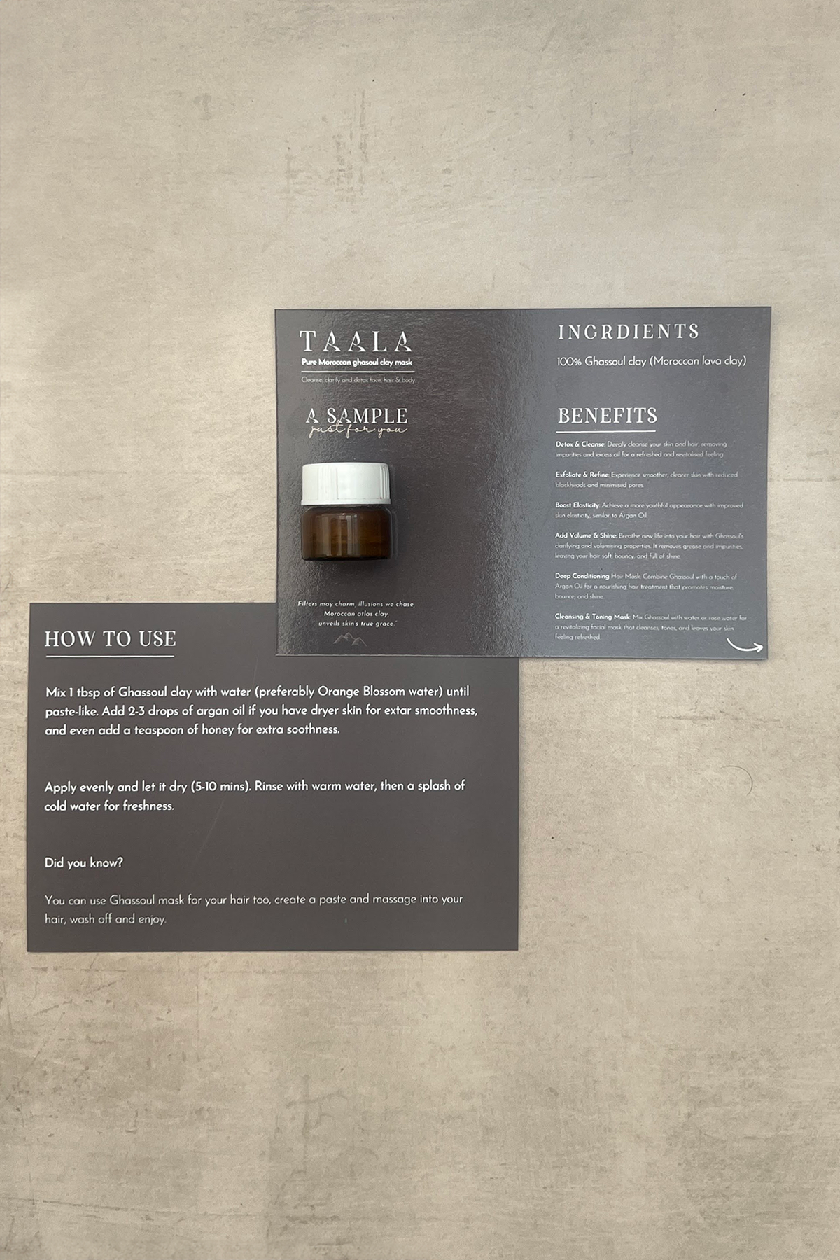 مراهم بحجم العينة