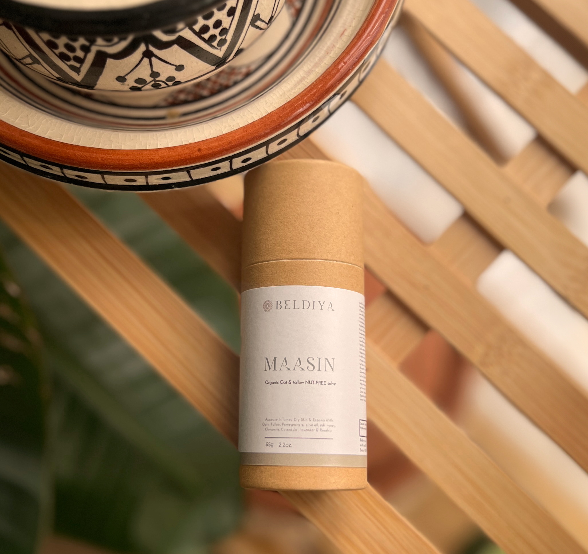 مرهم تامو العضوي لإنقاذ الأكزيما