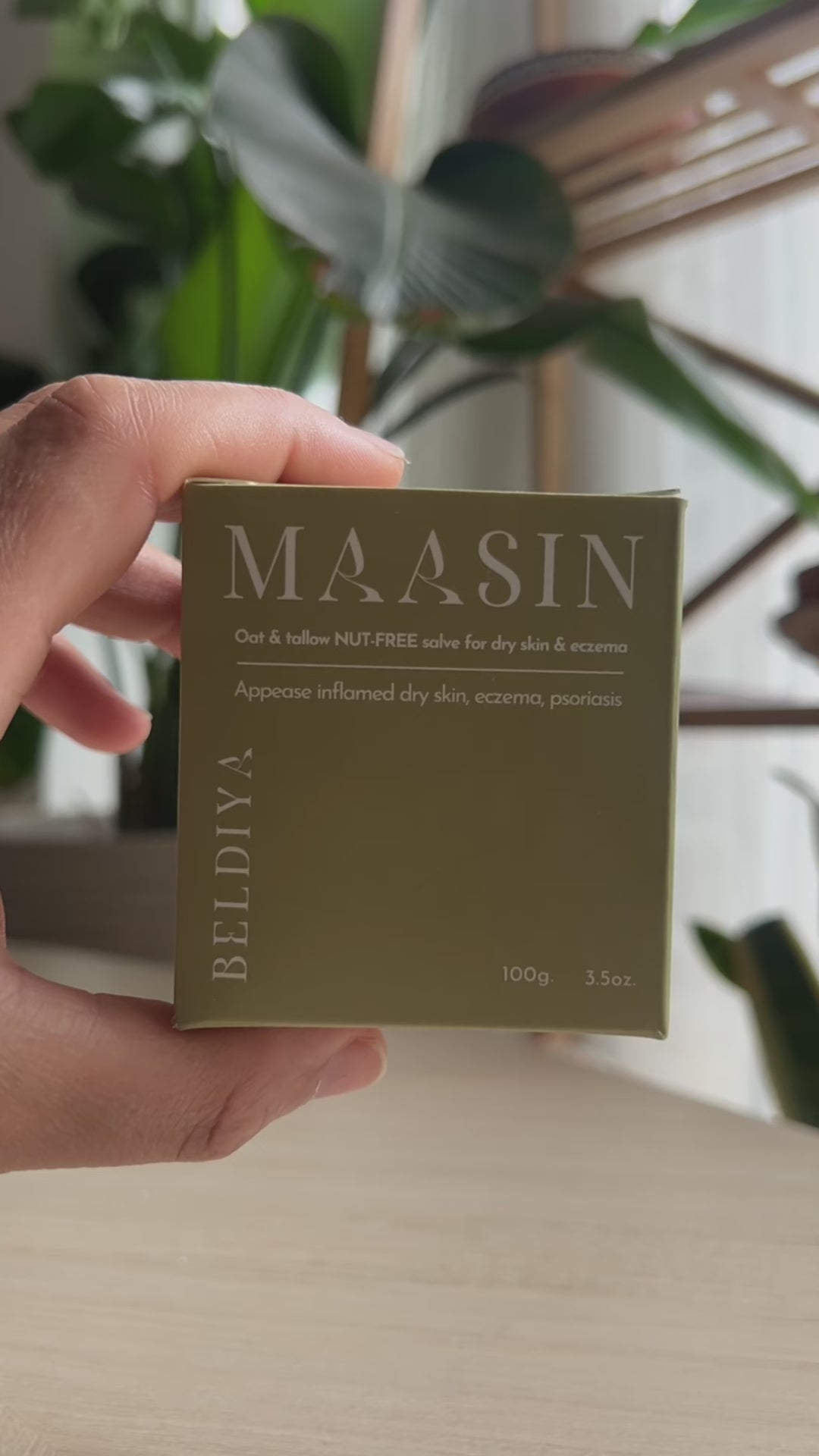 مرهم تامو العضوي لإنقاذ الأكزيما