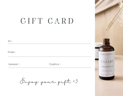 Gift card - beldiya