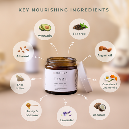 Tasra Organic salve for dry skin