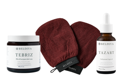 Hammam glow ritual kit