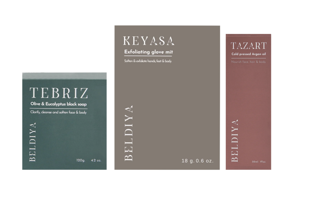Hammam glow ritual kit