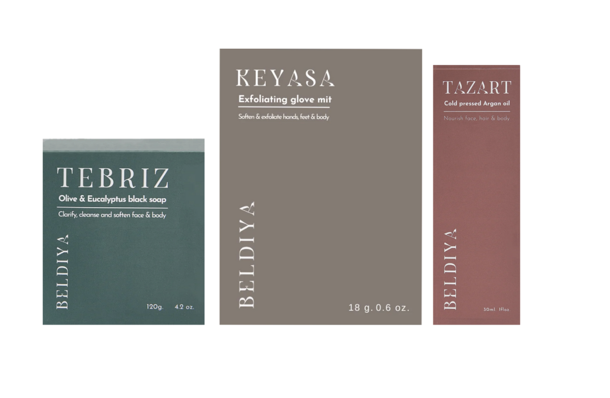 Hammam glow ritual kit