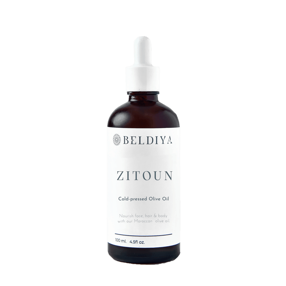 Zitoun organic cioldpressed olive oil - beldiya