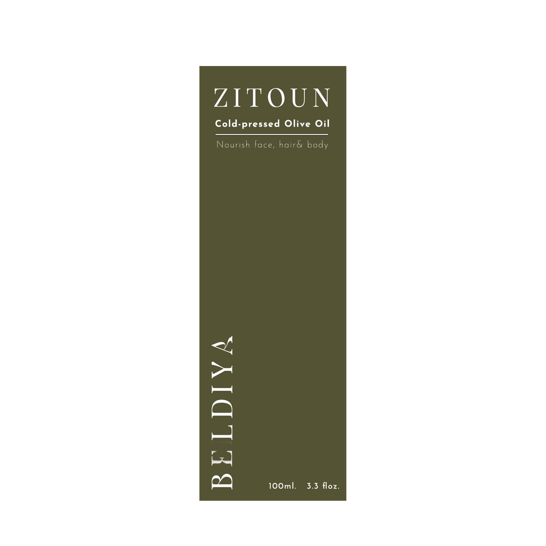 Zitoun organic cioldpressed olive oil - beldiya